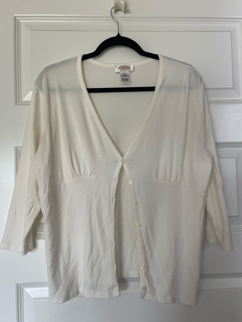 Talbots Pima Cotton Blend Cardigan | Women’s Size 1X